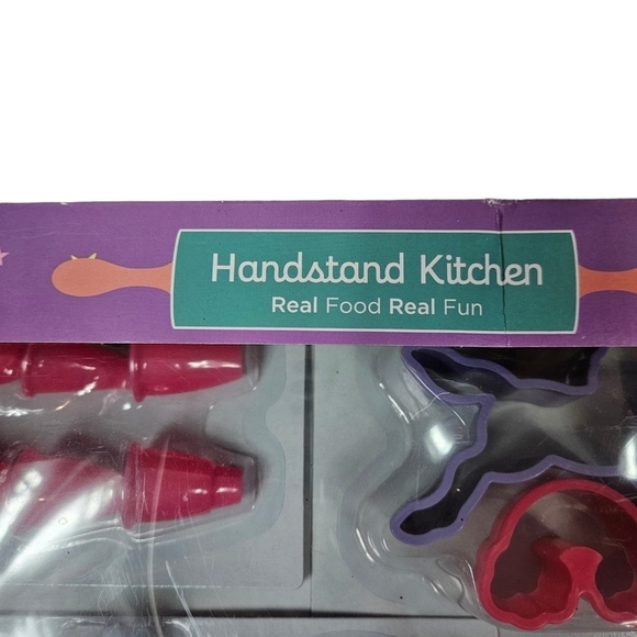 NIB Handstand Kitchen Fun Rainbows Unicorns Deluxe Baking Set for Real‎ Cooking - Picture 2 of 7